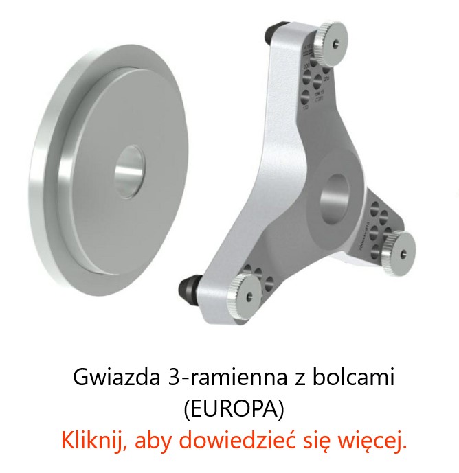 Gwiazda 3-ramienna z bolcami (EUROPA)